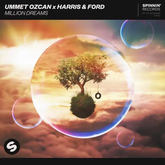 Million Dreams by Ummet Ozcan, Harris & Ford - Hardstyle cover art