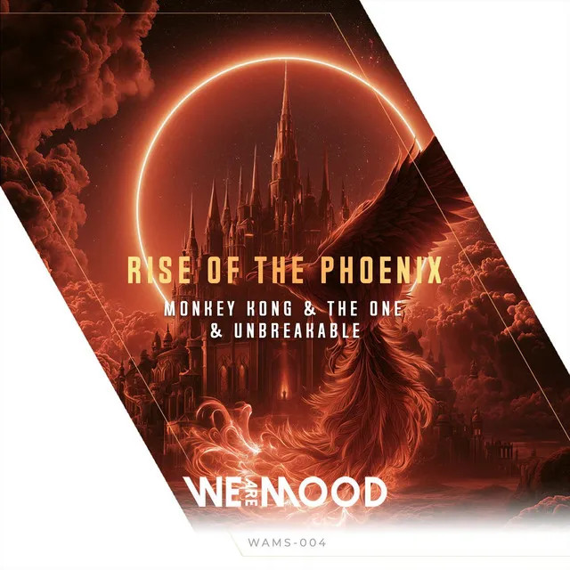 Rise of the Phoenix - Radio Edit by Unbreakable, Monkey Kong, The One - Hardstyle cover art