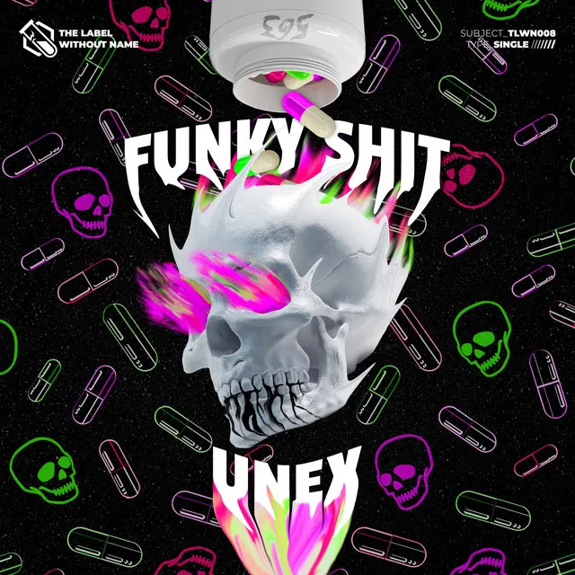 Funky Shit by UNEX - Hardstyle cover art