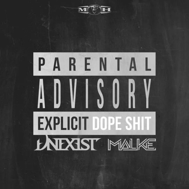 Dope Shit - Radio Edit by Unexist, Malke - Hardcore cover art