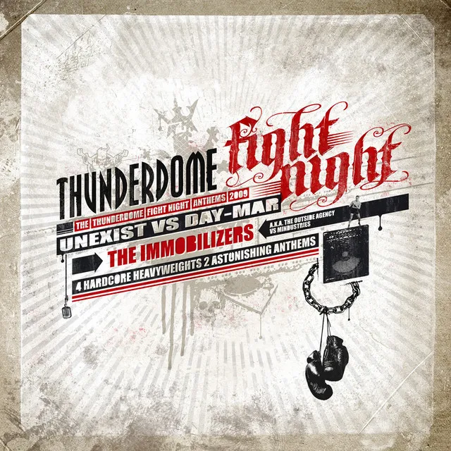 K.O. - Thunderdome Fight Night 2009 Anthem by Unexist, Day-Mar - Hardcore cover art