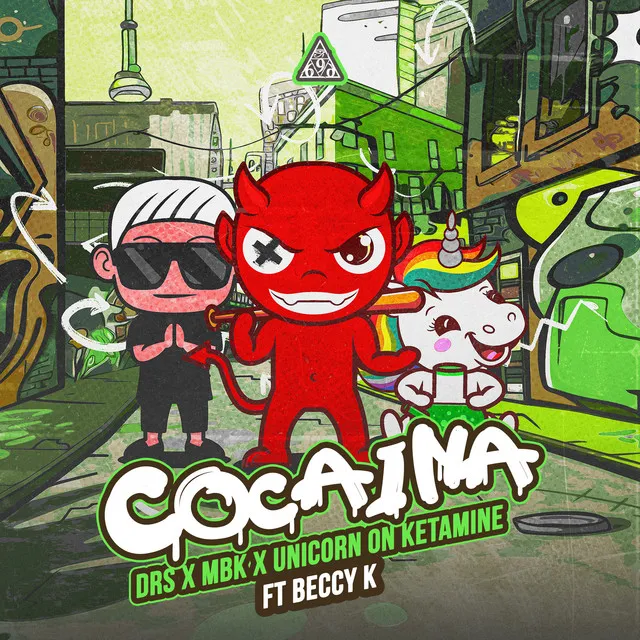 COCAINA by Unicorn On Ketamine, DRS, MBK, Beccy-K - Uptempo cover art