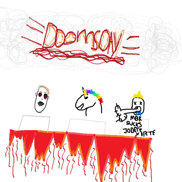 DOOMSDAY by Unicorn On Ketamine, MBK, Flinke Herrie - Uptempo cover art
