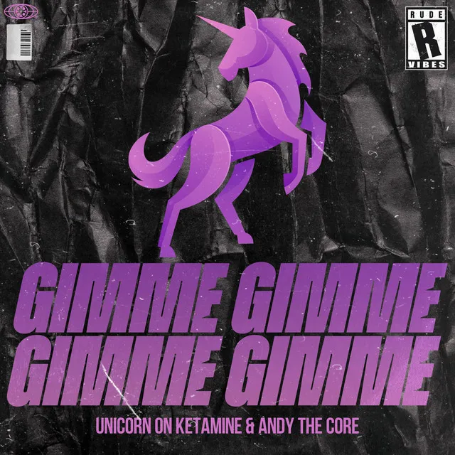 GIMME GIMME GIMME GIMME by Unicorn On Ketamine, Andy the Core - Uptempo cover art