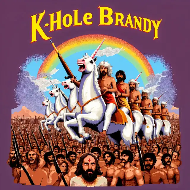 K-Hole Brandy by Unicorn On Ketamine - Uptempo cover art