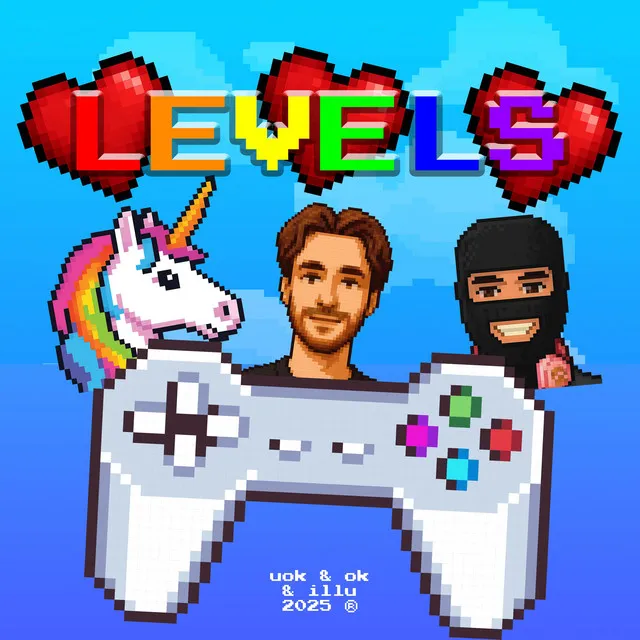 LEVELS by Unicorn On Ketamine, Opgekonkerd, illuszion - Uptempo cover art