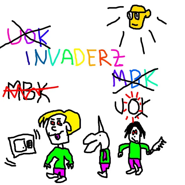 MAINSTREAM MASSACRE by Unicorn On Ketamine, MBK, Invaderz - Uptempo cover art