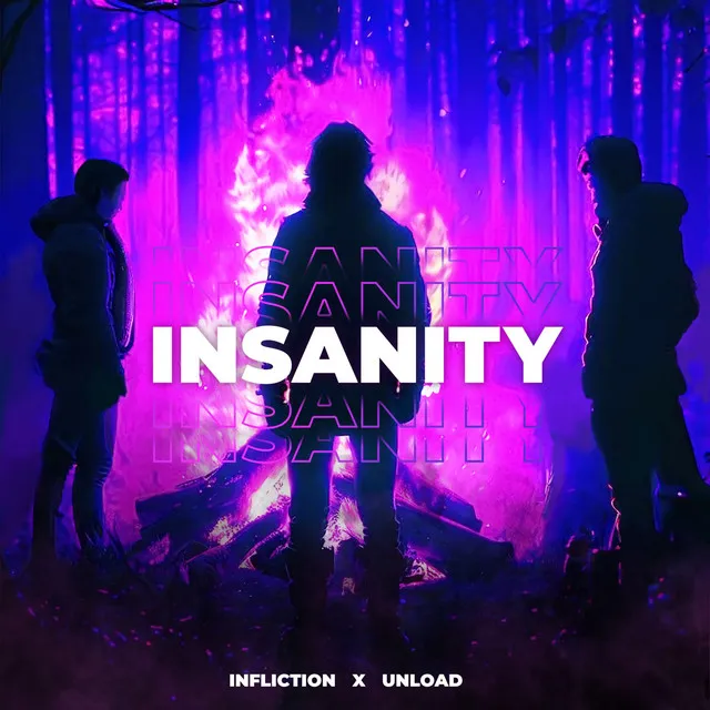 Insanity by Unload, Infliction - Hardstyle cover art