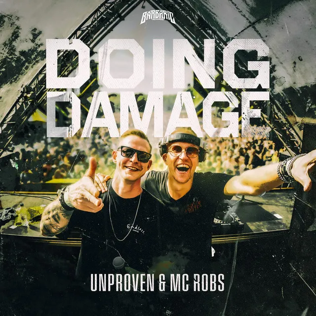 Doing Damage by Unproven, MC Robs - Uptempo cover art