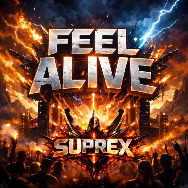 FEEL ALIVE by $uprex - Hardstyle cover art