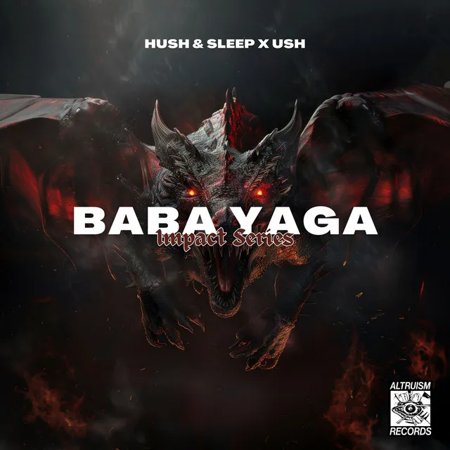 BABA YAGA by USH, Hush & Sleep - Hard Techno cover art