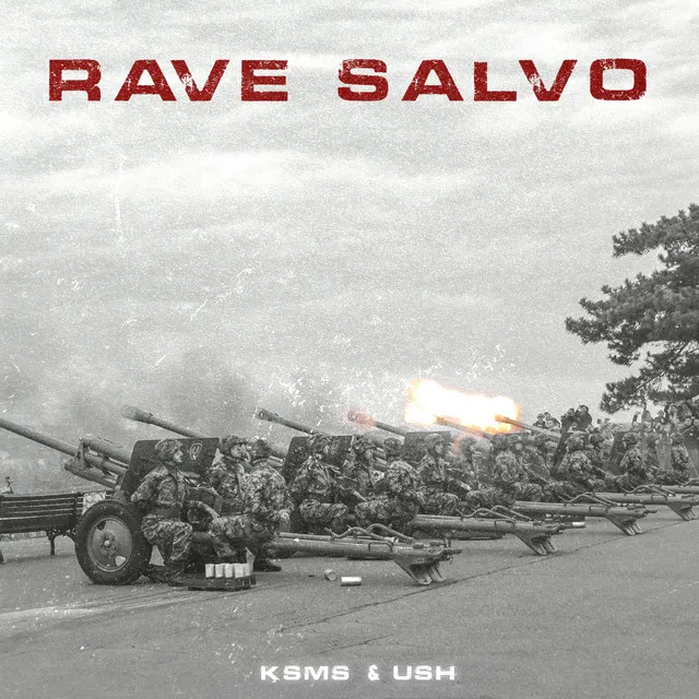 Rave Salvo by USH, KSMS - Hard Techno cover art