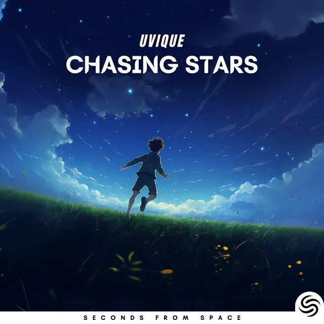 Chasing Stars by UVIQUE, Seconds From Space - Hardstyle cover art