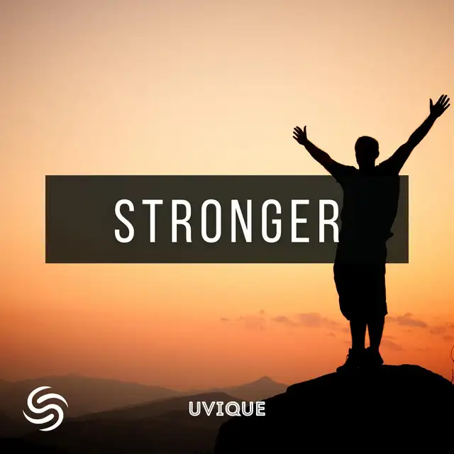 Stronger by UVIQUE, Seconds From Space - Hardstyle cover art