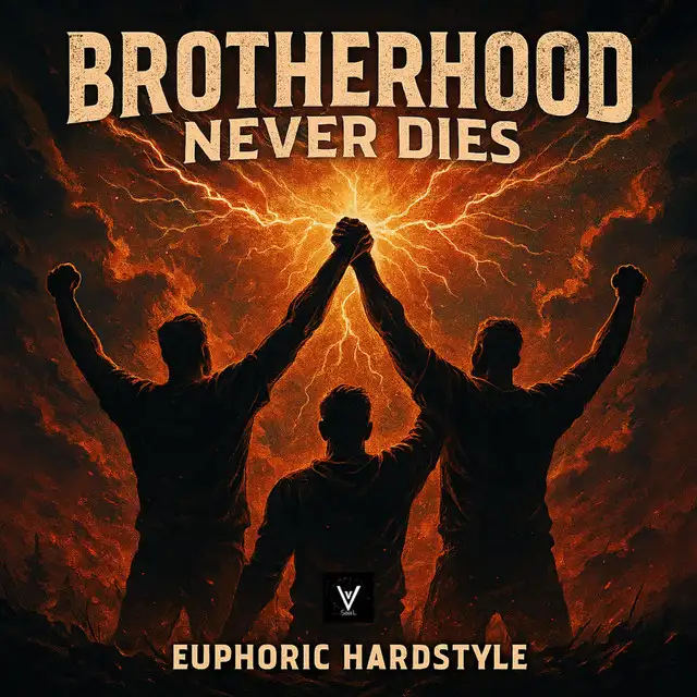 Brotherhood Never Dies by V-SouL - Hardstyle cover art