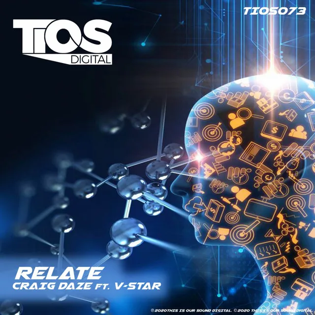 Relate by V-Star, Craig Daze - Deep Happy Hardcore cover art