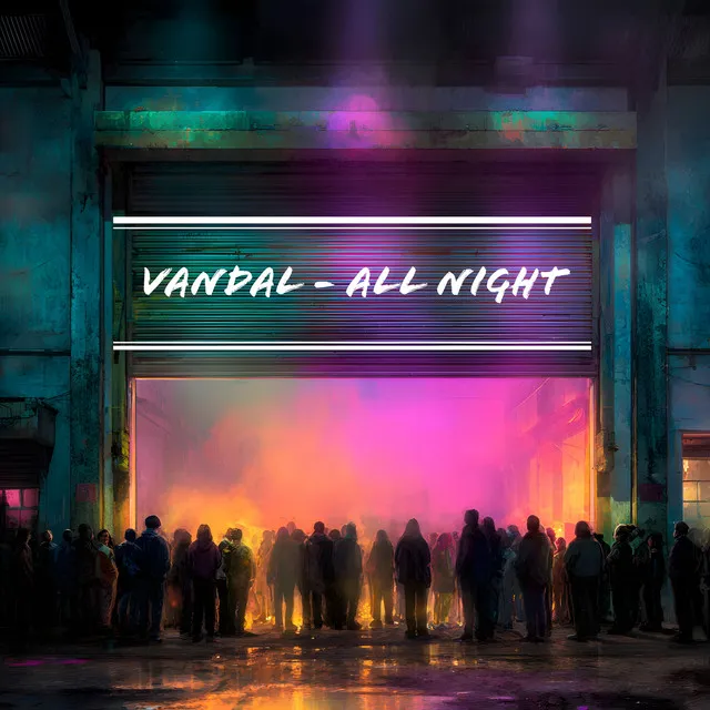 All Night by Vandal - Frenchcore cover art