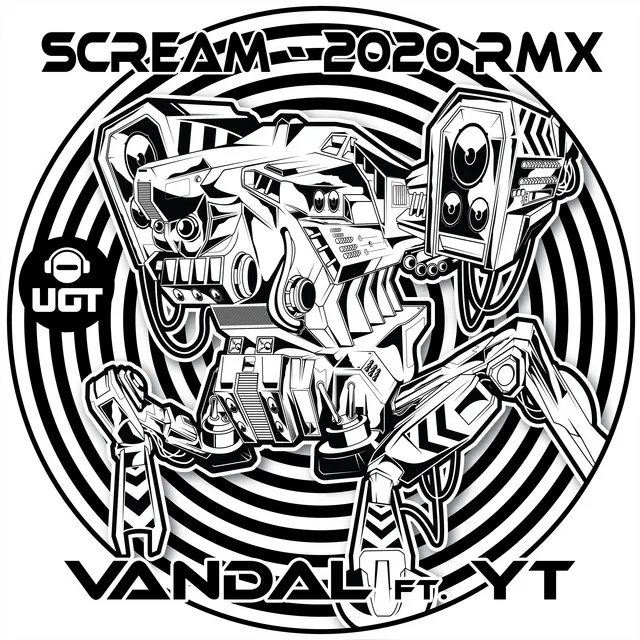 Scream - 2020 Rmx by Vandal, YT Reggae - Frenchcore cover art