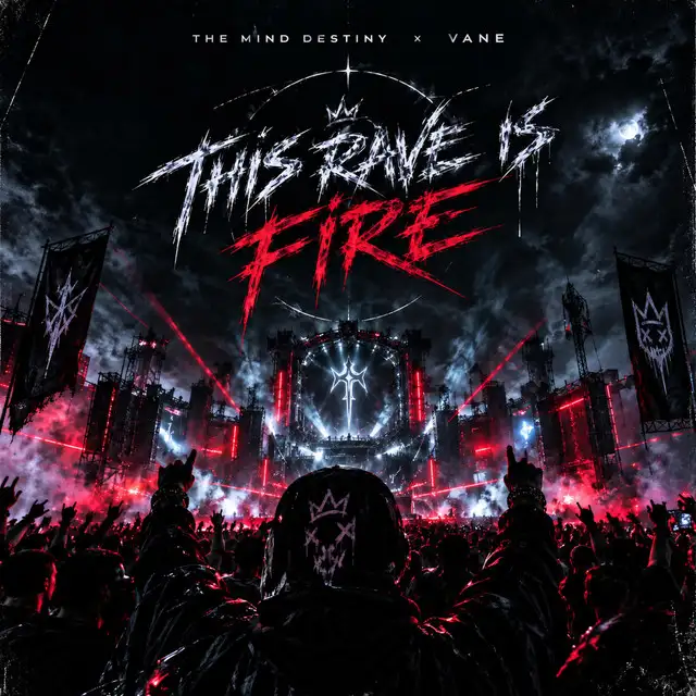 This Rave Is Fire by vANE, The Mind Destiny - Deutscher Krach cover art