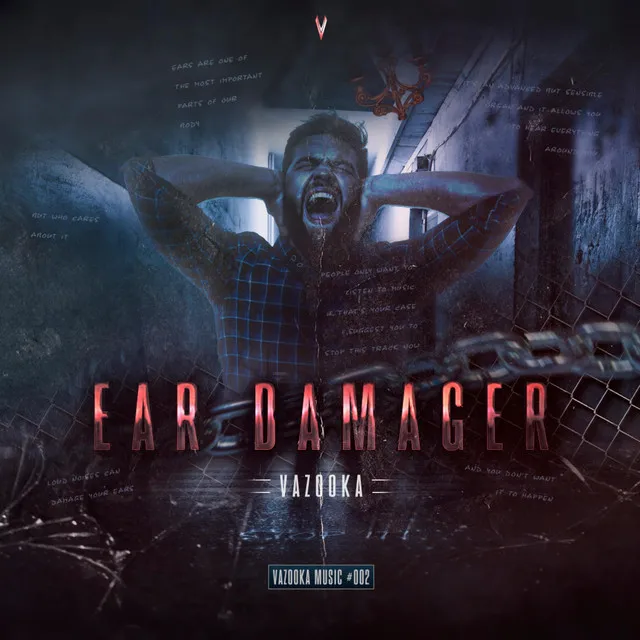 Ear Damager by Vazooka - Hardstyle cover art