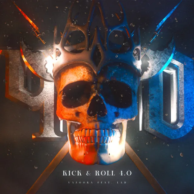 Kick & Roll 4.0 by Vazooka, LAD - Hardstyle cover art