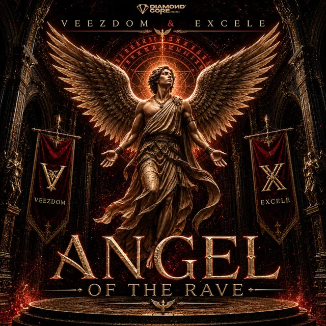 Angel Of The Rave by Veezdom, Excele - Hardstyle cover art