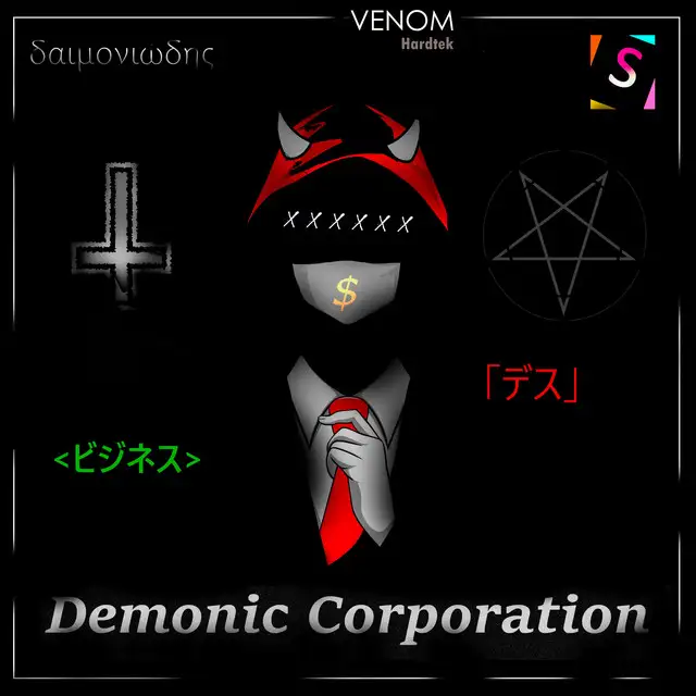 Demonic Corporation by Venom Hardtek - Frenchcore cover art