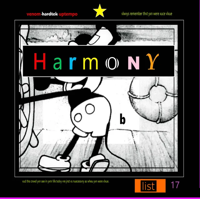 Harmony by Venom Hardtek - Frenchcore cover art
