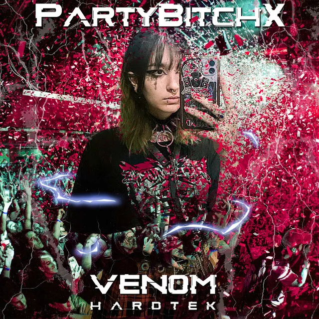PartyBitchx by Venom Hardtek - Frenchcore cover art