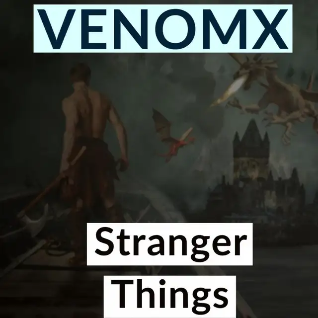 Stranger Things by VenomX - Hardstyle cover art