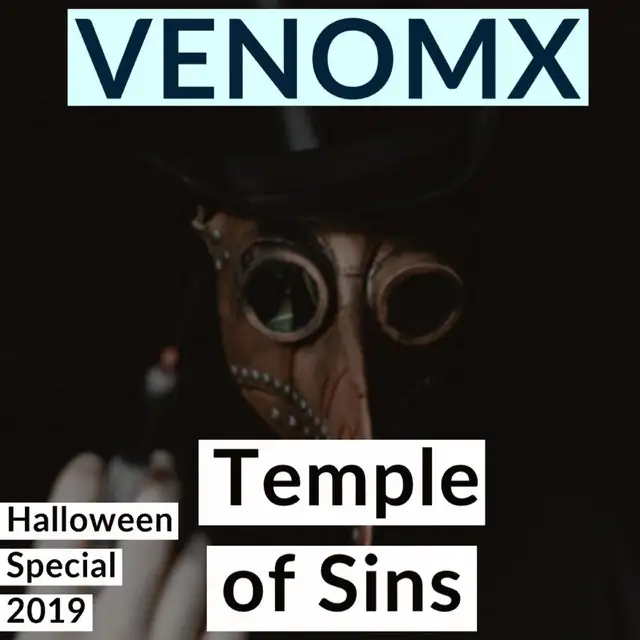 Temple of Sins (Halloween Special 2019) by VenomX - Hardstyle cover art