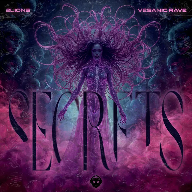 Secrets - HARD TECHNO by Vesanic Rave, Vesanic, 2Lions - Hardstyle cover art