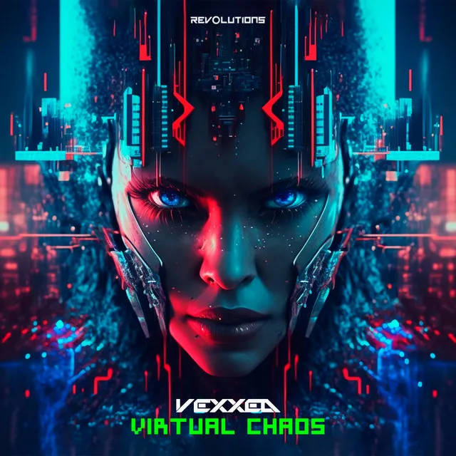 Virtual Chaos by Vexxed - Hardstyle cover art