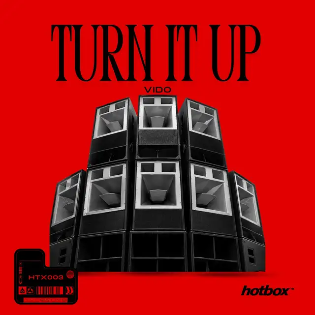 Turn It Up by VIDO - Hard Techno cover art