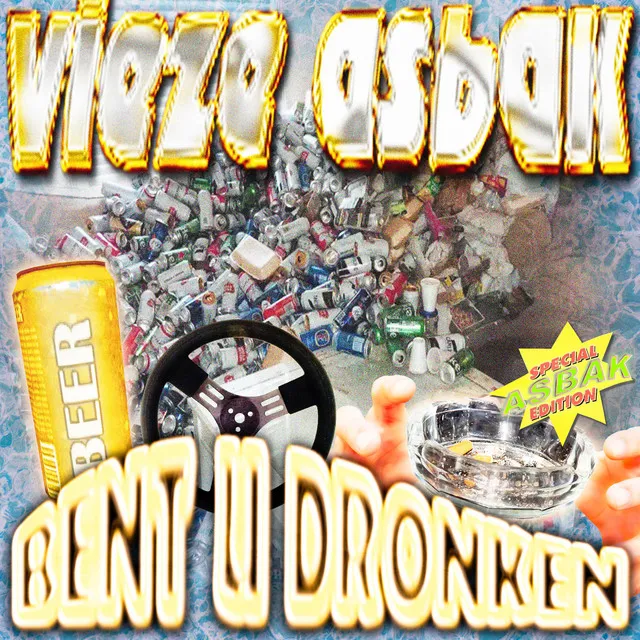 Bent U Dronken by Vieze Asbak - Hard Techno cover art