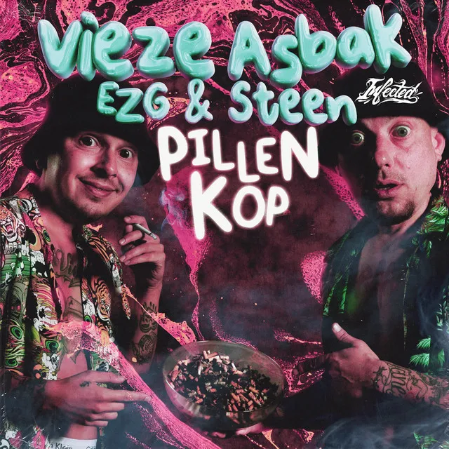 Pillenkop by Vieze Asbak, EZG, Steen - Hard Techno cover art