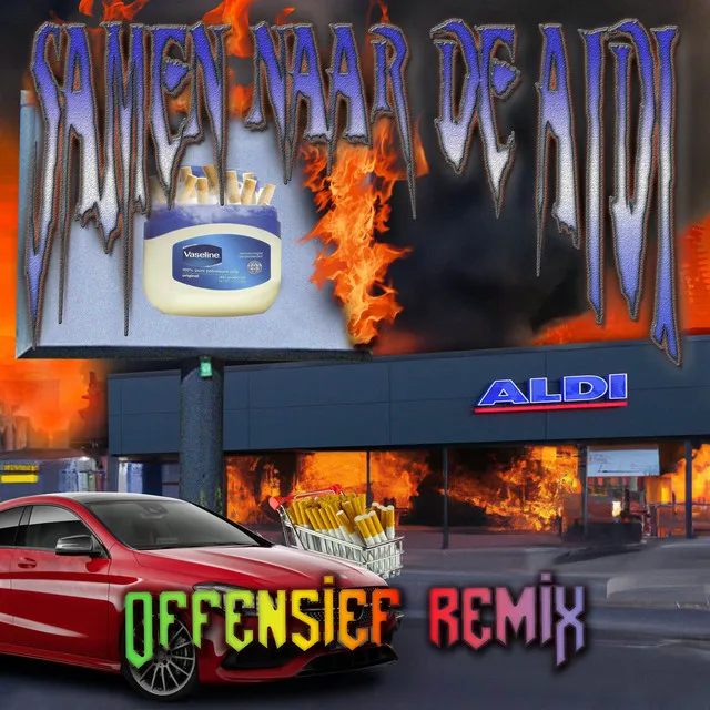 Samen Naar De Aldi - Offensief Remix by Vieze Asbak, Offensief - Hard Techno cover art
