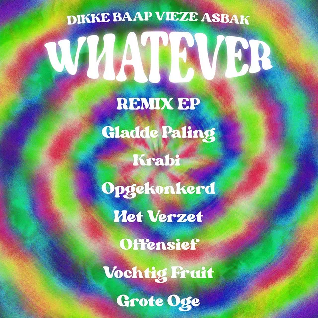 WHATEVER - Opgekonkerd Remix by Vieze Asbak, DIKKE BAAP, Opgekonkerd - Hardstyle cover art