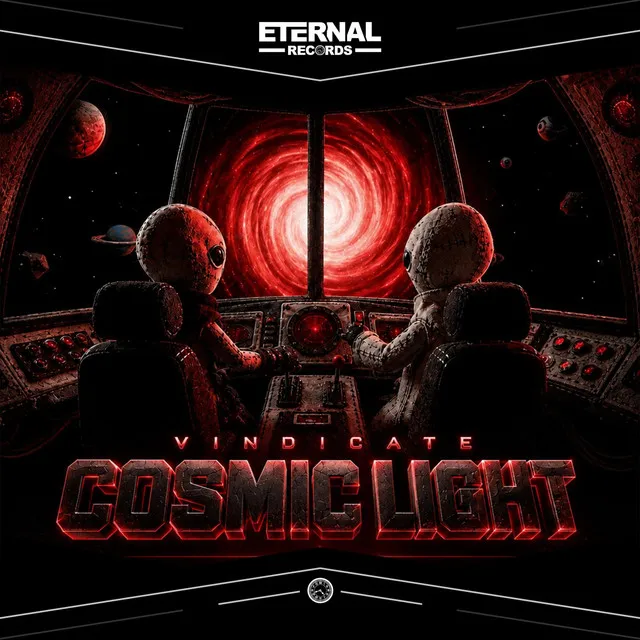 Cosmic Light by Vindicate, Eternal Records - Hardstyle cover art