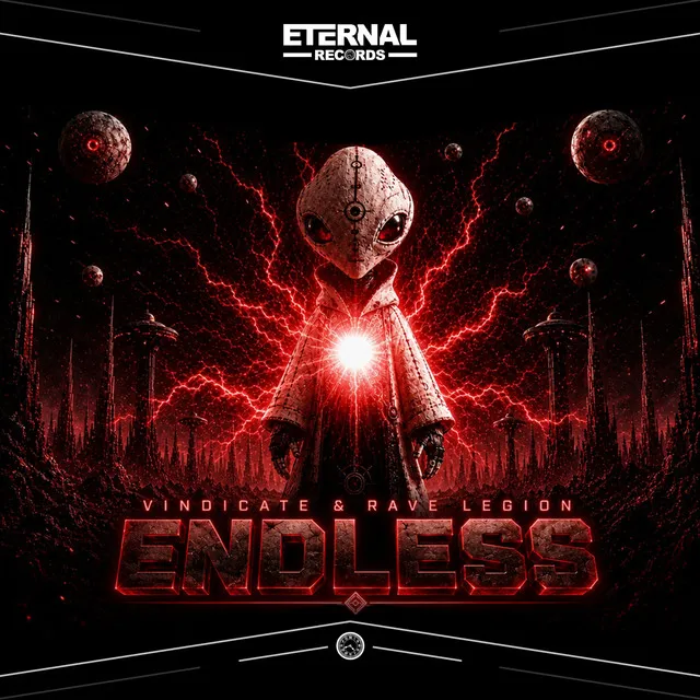 Endless (Cosmic Radiation) by Vindicate, Eternal Records, Rave Legion - Hardstyle cover art
