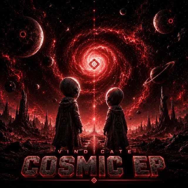 The Univerze (Cosmic Emotion) by Vindicate, Eternal Records - Hardstyle cover art