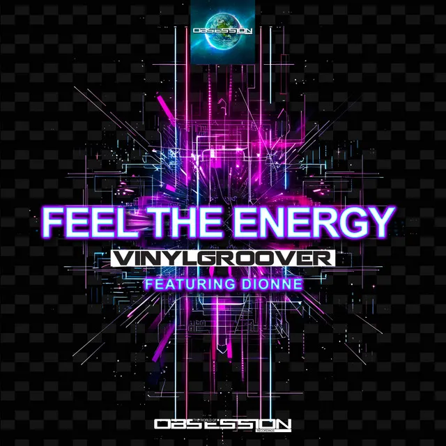 Feel The Energy by Vinylgroover, Dionne - Happy Hardcore cover art