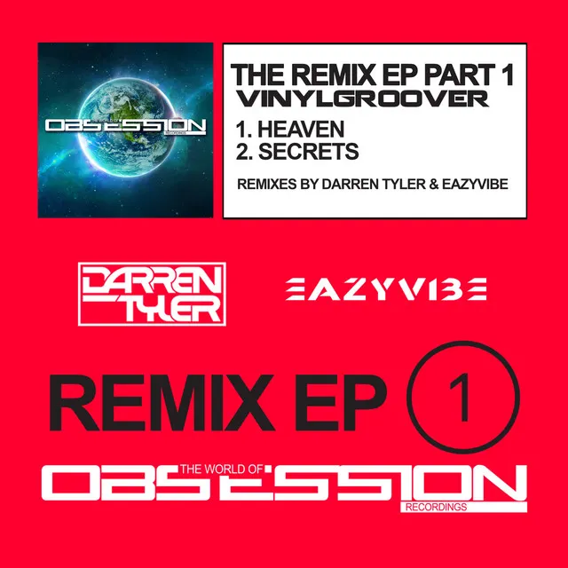 Heaven - Darren Tyler & Eazyvibe Extended Remix by Vinylgroover, Eazyvibe, Darren Tyler - Happy Hardcore cover art