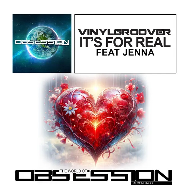 It's For Real - Mix Cut by Vinylgroover, Jenna - Happy Hardcore cover art
