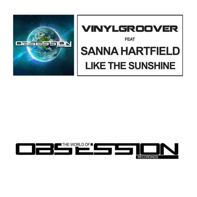Like The Sunshine by Vinylgroover, Sanna Hartfield - Happy Hardcore cover art