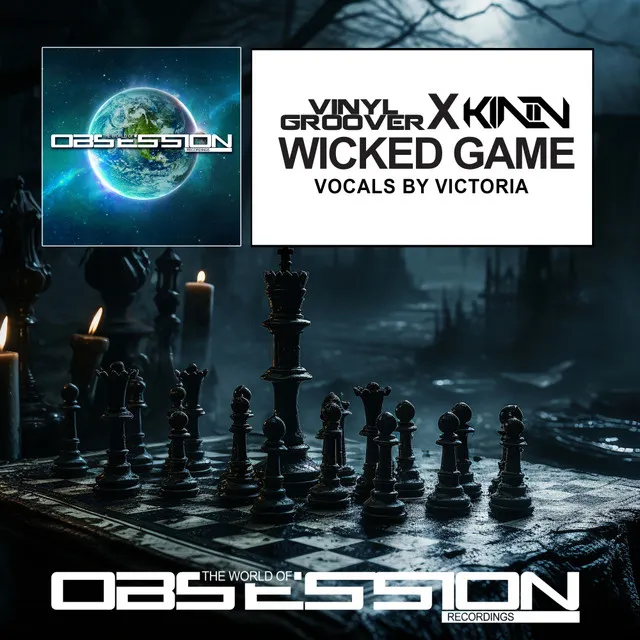Wicked Game by Vinylgroover, KINN - Happy Hardcore cover art