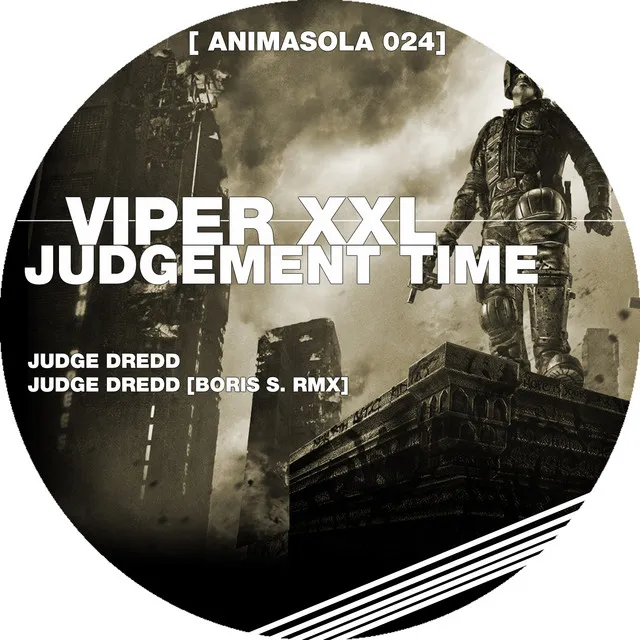 Judge Dredd by Viper XXL - Schranz cover art