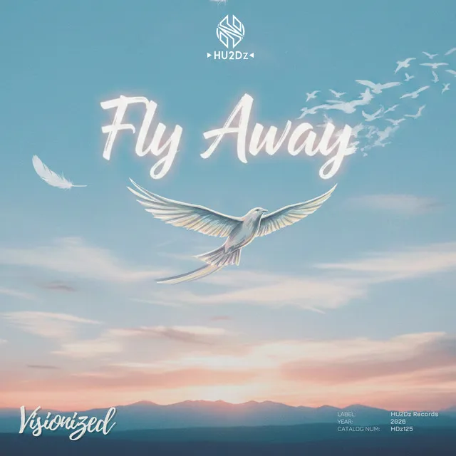 Fly Away by Visionized - Hardstyle cover art