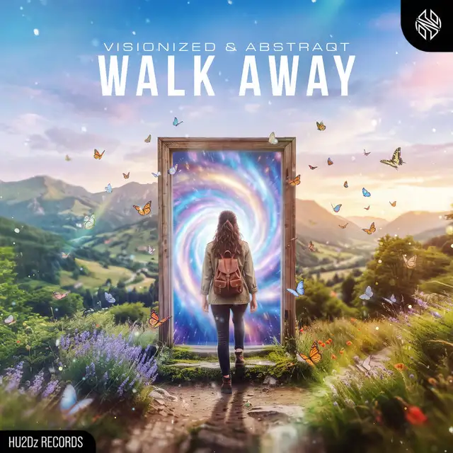 Walk Away by Visionized, Abstraqt - Hardstyle cover art