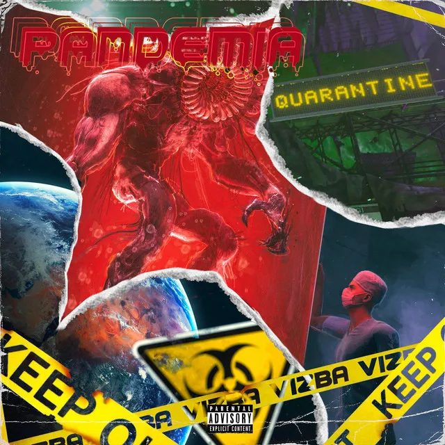 PANDEMIA by VIZBA - Hardcore cover art